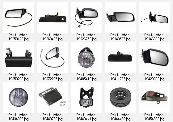 See this diagram of a 2004 Buick moulding