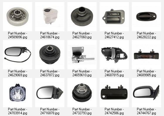 An example of a 1973 Cadillac rear body panel