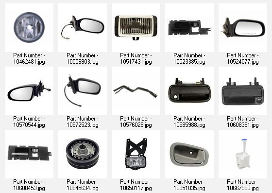 An example of a 1980 Chevrolet door rear