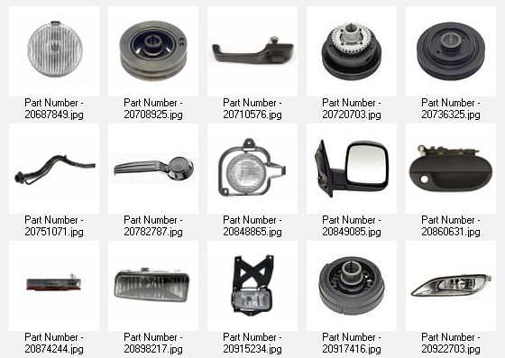 See this diagram of a 2009 Chevrolet front door handle