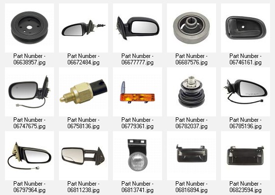 This is a picture of a 2005 Pontiac mirror door