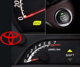 T100 Gear Indicator Toyota Matrix